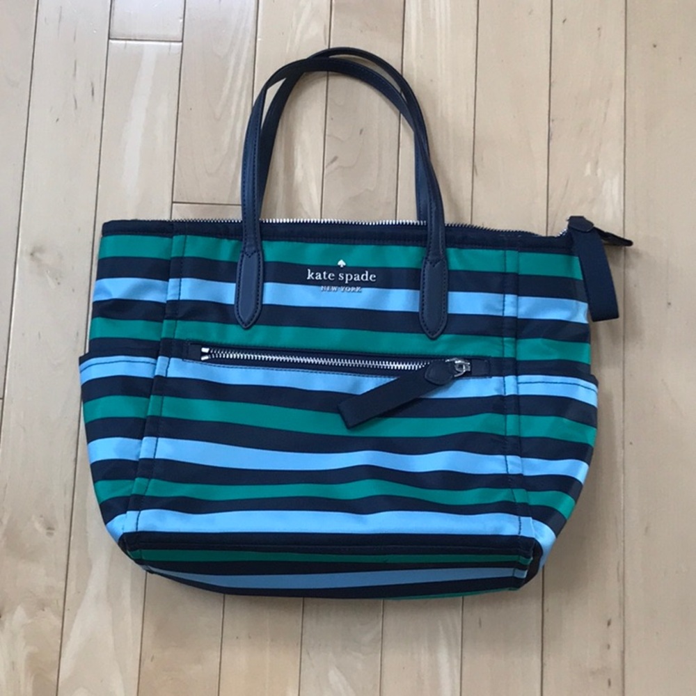 Preowned Beautiful authentic Kate Spade Chelsea Foliage medium purse